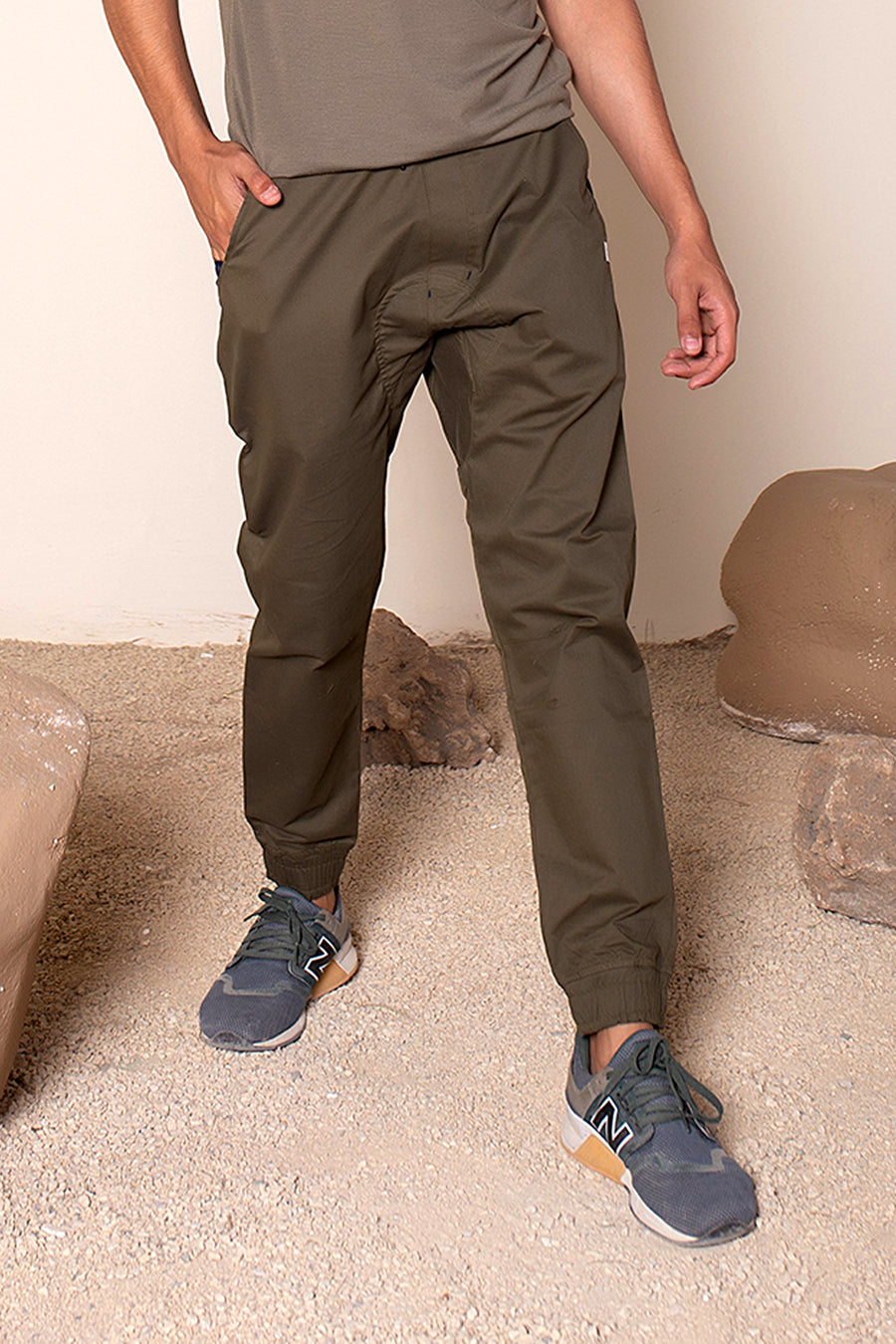 Earth Joggers Olive Green